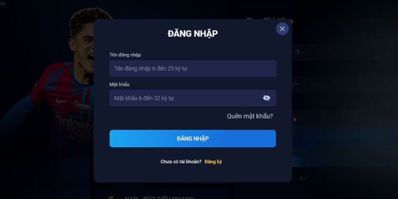 Quy trình đăng nhập FCB88 đơn giản chỉ trong 3 bước